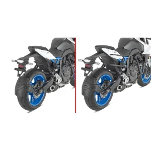Szybka dostawa Stelaż pod sakwy motocyklowe Kappa Remove-X Suzuki GSX-8R (24-)/ GSX-8S (23-)