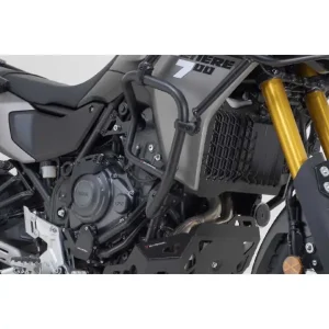Darmowy zwrot Crashbary SW-MOTECH stalowe, czarne Yamaha Tenere 700 (24-)