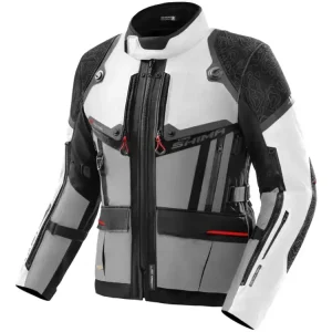Tani Kurtka motocyklowa tekstylna Shima Tracker jasnoszara