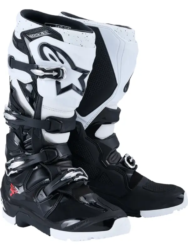 Ograniczona ilość Buty enduro Alpinestars MX Tech 7 Enduro czarno-białe