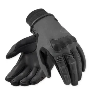 Rękawice motocyklowe skórzano-tekstylne REV’IT! Hydra 3 H2O szaro-czarne Ostatnia szansa