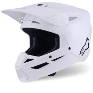Ostatnie sztuki Kask enduro Alpinestars SM3 Solid biały