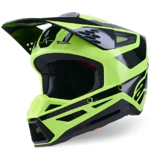 Kask enduro Alpinestars SM3 Heat czarno-zielone Tani