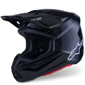 Oferta czasowa Kask enduro Alpinestars SM7 czarny połysk