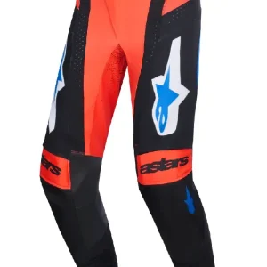 Spodnie cross Alpinestars MX Techstar Knif pomarańczowo-czarno-niebieskie Ekspresowa dostawa