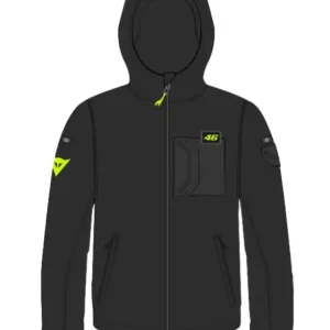 Zamów dziś Kurtka motocyklowa tekstylna Dainese Corso Absoluteshell Pro VR46 czarno-zółta