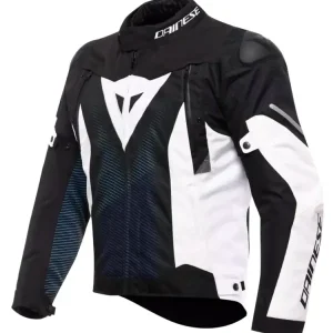 Kurtka motocyklowa tekstylna Dainese Super Sprint D-Dry czarno-niebiesko-biała Cena promocyjna