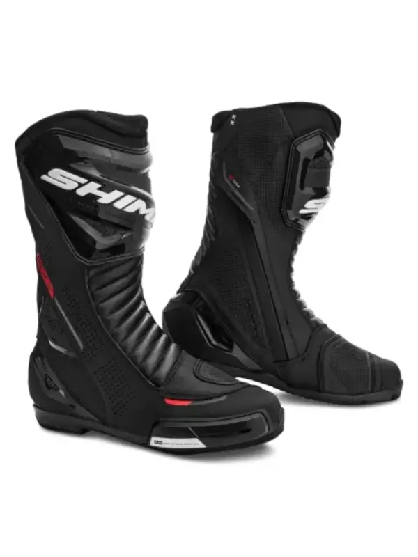 Premium Buty motocyklowe Shima RX-3 czarno-czerwone