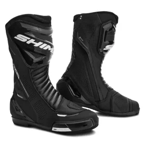 Szybka dostawa Buty motocyklowe damskie Shima RX-3 czarno-białe
