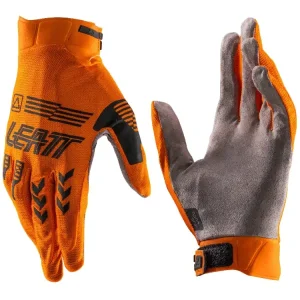 Niska cena Rękawice cross dziecięce Leatt Moto 2.5 X-Flow pomarańczowo-szare