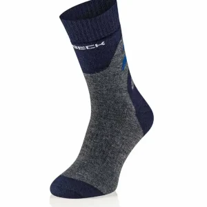 Oferta Skarpety termoaktywne Brubeck Trekking Merino grafitowo-niebieskie