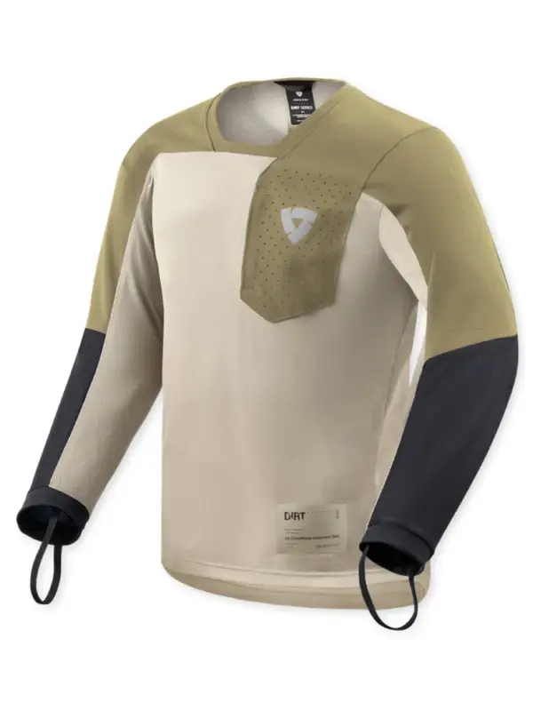 Bluza enduro REV’IT! Sierra 2 brązowo-zielona Szybka dostawa