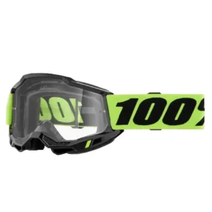 Gogle motocyklowe 100% Accuri 2 OTG czarno-żółte Zamów teraz