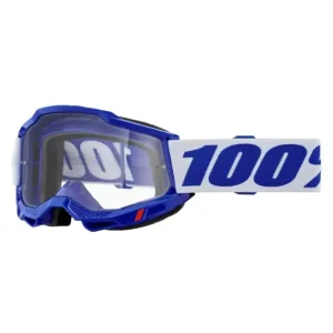 Ostatnia szansa Gogle motocyklowe 100% Accuri 2 OTG niebiesko-białe