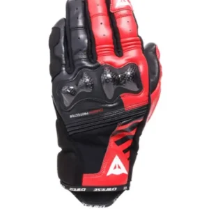 Rękawice motocyklowe Dainese Reacto Carbon Short czarno-czerwone Zniżka