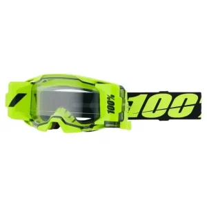Oferta czasowa Gogle motocyklowe 100% ARmatic ForeCast z przeźroczystą szybką fluo-czarny