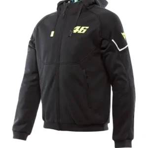 Nie przegap Bluza motocyklowa Dainese VR46 czarno-zółta-fluo