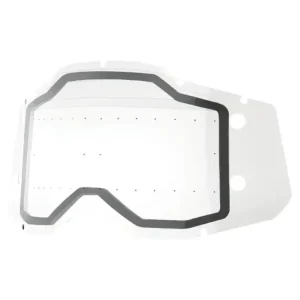 Szybka do gogli 100% Racecraft2, Accuri2, Strata2 z systemem ForeCast podwójna, przeźroczysta Oferta czasowa