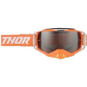 Kup online Gogle motocyklowe Thor Activate lustrzaną szybką pomarańczowe