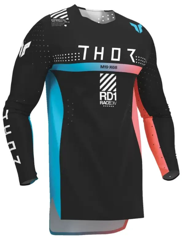 Hit sprzedaży Bluza enduro Thor Sportmode Synth czarna