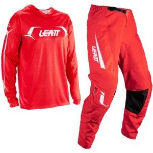 Kup online Zestaw offroadowy: bluza i spodnie Leatt Moto 3.5 czerwony
