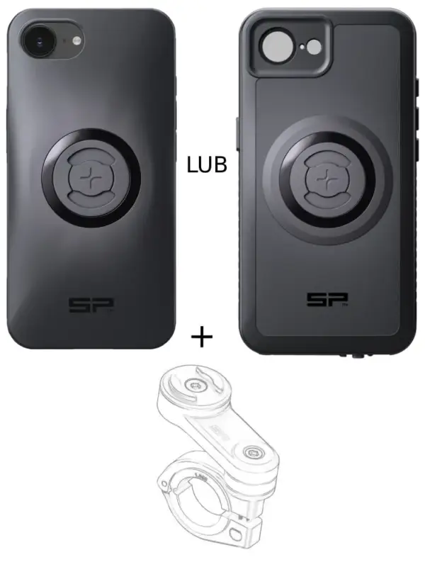 Zestaw na motocykl: etui na telefon iPhone 16e + mocowanie SP Connect Oferta limitowana