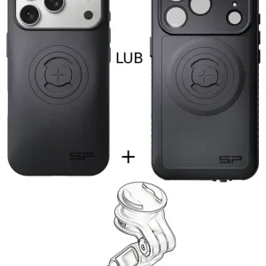 Zestaw do samochodu: etui na telefon iPhone 17 Pro + mocowanie SP Connect Szybka wysyłka