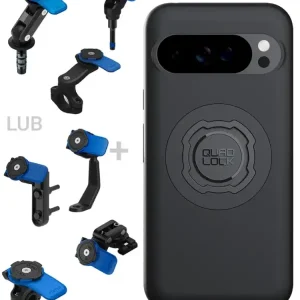 Zestaw na motocykl: etui MAG na telefon Google Pixel 10 Pro XL (magnetyczne) + mocowanie Quad Lock Premium
