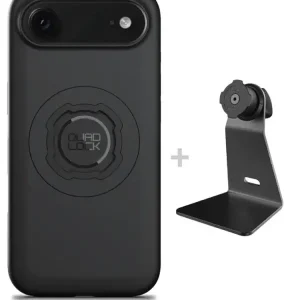 Taniej Zestaw na biurko: etui MAG na telefon iPhone 17 Air (magnetyczne) oraz uchwyt Quad Lock