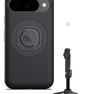 Bezpieczna płatność Zestaw: etui MAG na telefon Google Pixel 10/10 Pro (magnetyczne) + statyw/ selfie stick Quad Lock