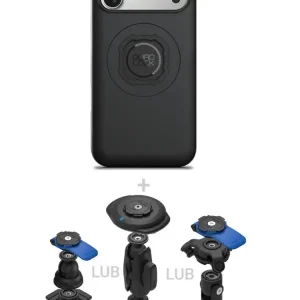 Do wyczerpania zapasów Zestaw 360 Quad Lock: etui MAG na telefon iPhone 17 Pro Max (magnetyczne) + wybrane komponenty