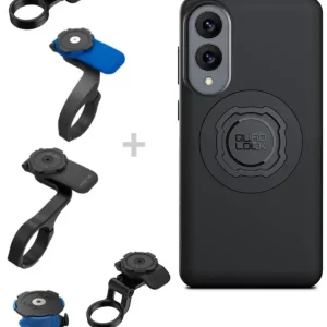 Zestaw rowerowy: etui MAG na telefon Samsung Galaxy S25 Edge (magnetyczne) + mocowanie Quad Lock Nie przegap