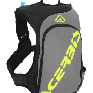 Bezpieczna płatność Plecak enduro Acerbis Sather z bukłakiem 2 litry, czarno- szary-fluo [pojemność: 9 l]