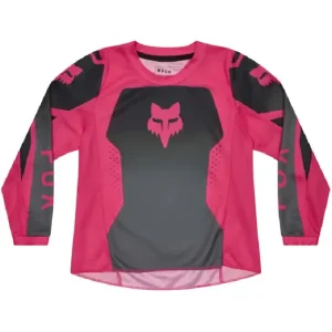 Bluza enduro dziecięca Fox 180 Shield czarno-różowa Ograniczona ilość