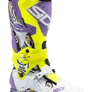 Buty enduro Sidi Crossair HP biało-fioletowe-fluo Darmowy zwrot