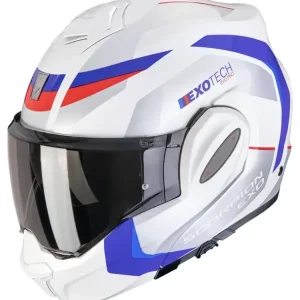 Kask szczękowy Scorpion Exo-Tech Evo Pro Acuti biało-niebiesko-czerwony Dodaj do koszyka