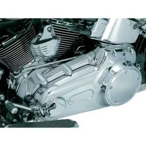 Tylko do końca tygodnia Osłona sprzęgła wewnętrzna Kuryakyn Harley Davidson (wybrane modele) srebrna [dwuczęściowa]