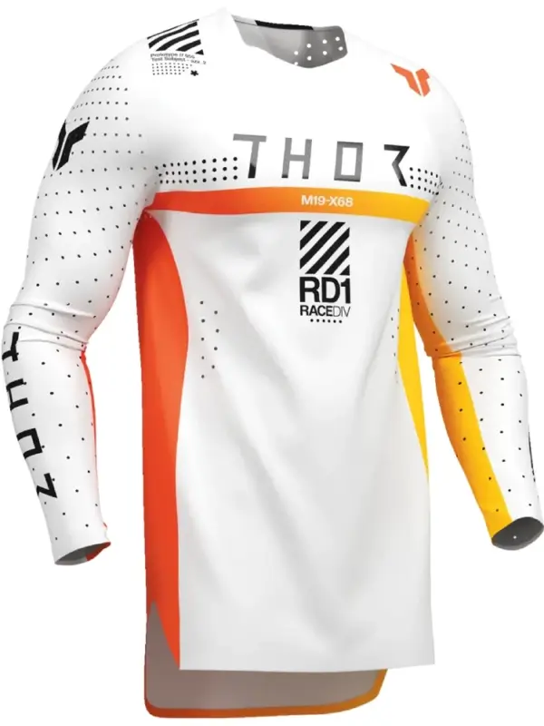 Bluza enduro Thor Sportmode Synth biała Oferta limitowana