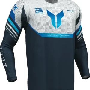Bluza enduro Thor Launchmode Air Raptor niebiesko-szara Obniżka ceny