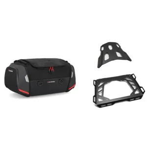 Najlepsza cena Zestaw: torba na tył Rackpack + stelaż Street-Rack SW-Motech BMW R12 G/ S (25-) [poj.: 32,0-42,0 l]