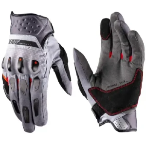 Rękawice motocyklowe Leatt Subzero 5.5 Short Iron czarno-biało-szare Dodaj do koszyka
