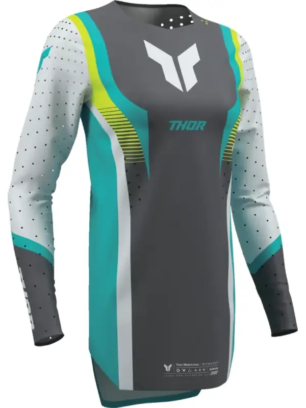 Bluza enduro damska Thor Sportmode Velocity szaro-zielona Promocja