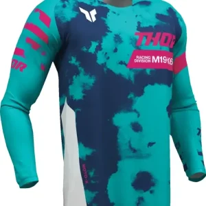 Bluza enduro dziecięca Thor Launchmode Bleach biało-zielona Dodaj do koszyka