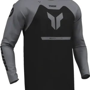 Tani Bluza enduro dziecięca Thor Ridemode Menace czarna