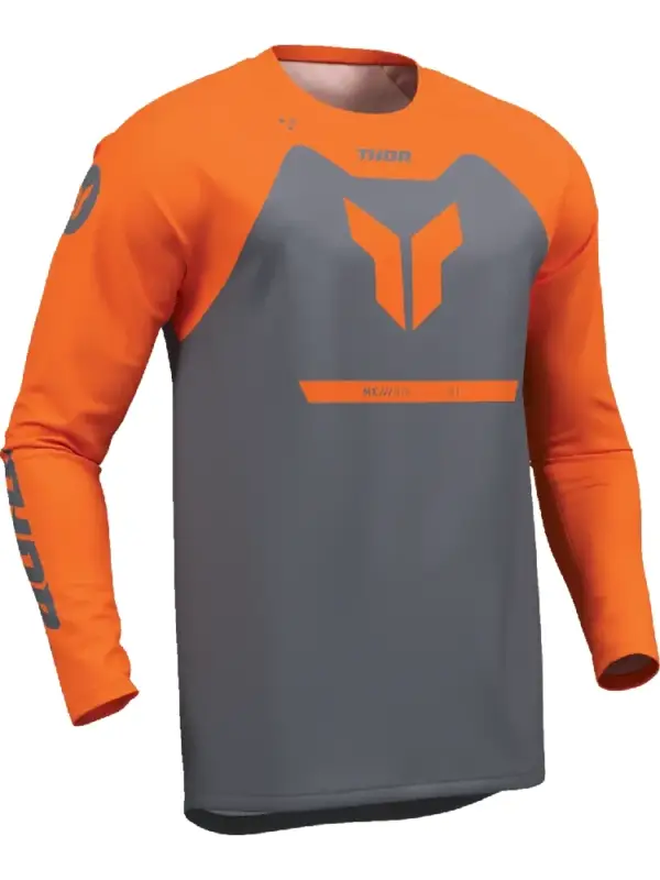 Bluza enduro dziecięca Thor Ridemode Menace szara Kup teraz