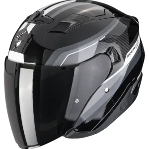 Kask otwarty Scorpion Exo-230 Hipe czarno-srebrny Kup teraz