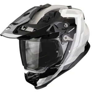 Kask adventure Scorpion ADF-9000 Air Patrol czarno-srebrny Wybór klientów