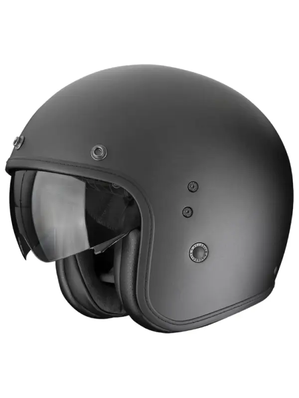 Kask otwarty Scorpion Belfast Evo Solid perłowy czarny matowy Zamów teraz