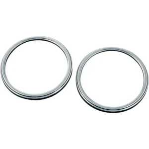 Nakładki na przednie głośniki Kuryakyn Corona Harley Davidson (wybrane modele) srebrne Oferta czasowa