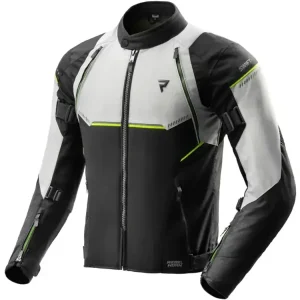 Kurtka motocyklowa tekstylna Rebelhorn Swift czarno-szara-fluo Bestseller